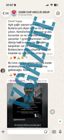 CHP'den istifa eden Cemil Tugay'dan meclis üyelerine: Size İzmir'i dar ederim - Resim : 2