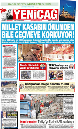 16 Mart 2026 Pazartesi