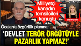 Milliyetçi kanadın temsilcileri konuştu: Devlet terör örgütüyle pazarlık yapmaz