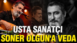 Usta sanatçı Soner Olgun'a veda