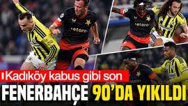 Fenerbahçe 90'da galibiyeti kaçırdı: Slavia Prag 2-0'dan geri geldi