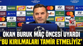 Okan Buruk Lille maçı öncesi uyardı: 'Bu kırılmaları tamir etmeliyiz'