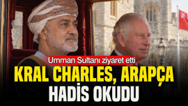 Kral Charles, Umman Sultanı’nın ziyaretinde Arapça hadis okudu