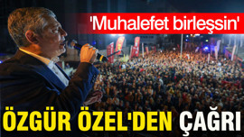 Özgür Özel'den Halk TV önünde kayyum tepkisi: Muhalefet birleşsin