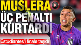 Fernando Muslera üç penaltı kurtardı: Estudiantes’i finale taşıdı