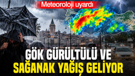 Meteoroloji'den 23 Ekim Cuma raporu: Sağanak yağış ve sel uyarısı