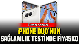 230 bin liralık iPhone Duo sağlamlık testinden geçemedi