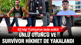 İçişleri Bakanlığı açıkladı: Kırmızı bültenle aranan 63 firari suçlu Türkiye'ye getirildi