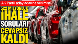 AK Partili Mehmet Kaya’ya verilen 522 milyonluk ihaleyle ilgili sorular Meclis'te cevapsız kaldı