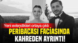 Peribacasından kopan kayalar genç çifti hayattan kopardı: Temmuz ayında evlenmişler