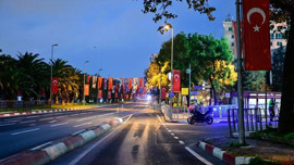 Vatan Caddesi'ndeki 29 Ekim Kortej geçişi, yağış nedeniyle ileri bir tarihe ertelendi