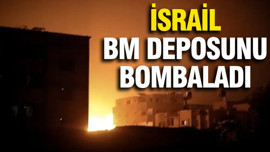 BM: Gazze'deki insani yardım deposu İsrail hava saldırısında hasar gördü