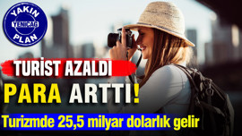 Türkiye'ye gelen ziyaretçi sayısı düştü, turizm geliri arttı: Gecelik harcama 107 dolar