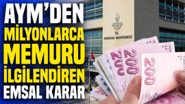Anayasa Mahkemesi KHK ile icra takibi düşürülen memurları haklı buldu: Dava açma süresi engeli kaldı