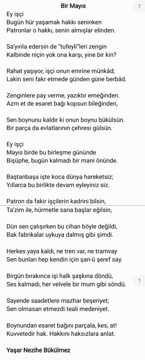 İşçinin ve kadının kırılmayan kalemi: Yaşar Nezihe Bükülmez - Resim : 1