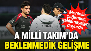 A Milli Takım'da şansız gelişme: Aral Şimşir kampa katılamayacağını açıkladı