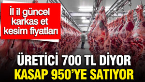 Kurban bayramı yaklaşırken karkas et fiyatlarında 700 TL sinyali, il il güncel kesim fiyatları