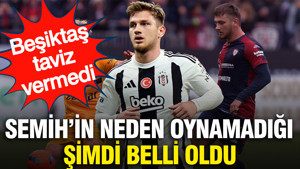 Cagliari'nin asıl derdi belli oldu: Semih Kılıçsoy'u bu yüzden oynatmıyorlar