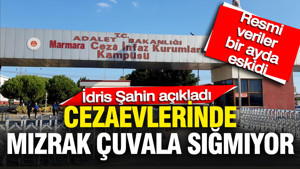 Resmi veriler bir ayda eskidi: Cezaevlerinde mızrak çuvala sığmıyor