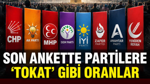 Son ankette CHP ve AK Parti'ye tokat gibi oranlar, seçimin kaderi %20'nin elinde, fark %0,3