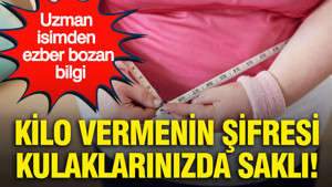 Kilo vermenin şifresi kulaklarınızda saklı: Uzman isimden ezber bozan bilgi