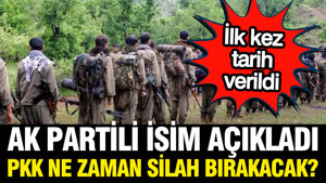PKK ne zaman silah bırakacak? AK Partili milletvekili tarih verdi