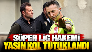 Süper Lig hakemi Yasin Kol tutuklandı