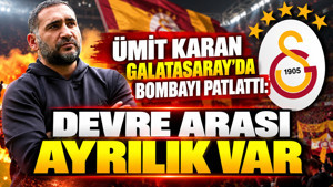 Ümit Karan Galatasaray'da bombayı patlattı: Devre arası ayrılık var