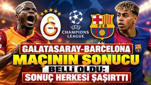 Yapay zeka Galatasaray-Barcelona maçının sonucunu tahmin etti