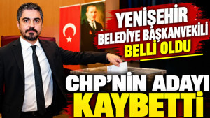 Yenişehir Belediye Başkanvekili belli oldu: CHP'nin adayı kaybetti