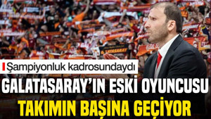 Şampiyonluk kadrosundaydı: Galatasaray'ın eski oyuncusu takımın başına geçiyor