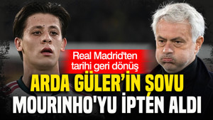 Arda Güler'in şovu Mourinho'yu ipten aldı: Real Madrid'ten tarihi geri dönüş