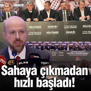 Bilal Erdoğan sahaya çıkmadan hızlı başladı!