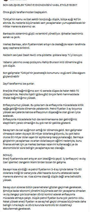 Ünlü ekonomistlerden Türkiye için peş peşe felaket uyarısı - Resim : 2