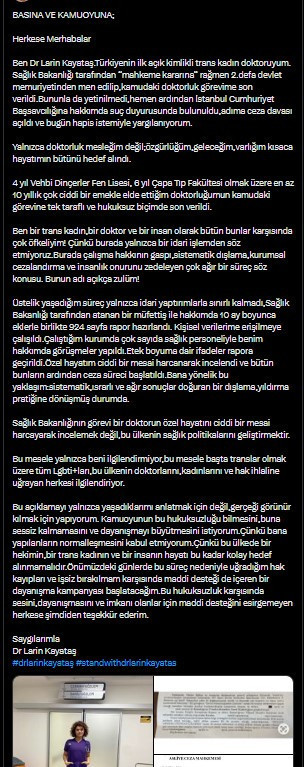 Trans doktor ikinci kez doktorluktan men edildi - Resim : 1