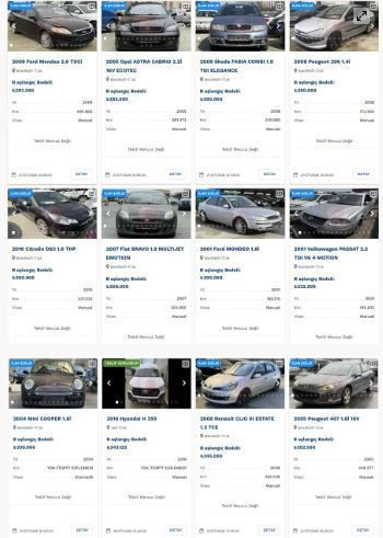Ticaret Bakanlığı düğmeye bastı: 60 bin liradan başlayan araç satışı başladı - Resim: 10