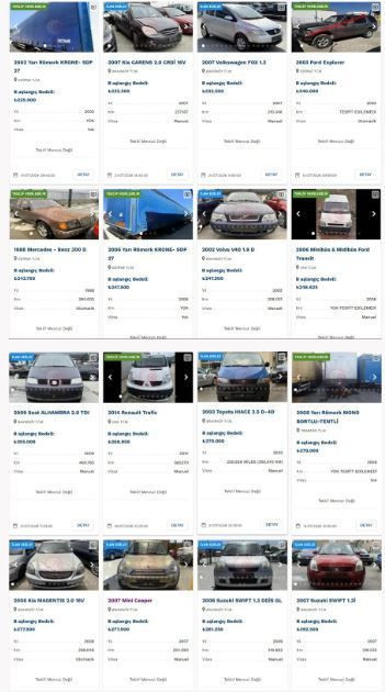 Ticaret Bakanlığı düğmeye bastı: 60 bin liradan başlayan araç satışı başladı - Resim: 9