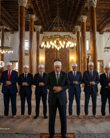 Sosyal medyada gündem oldu: NATO liderleri hamamda, piknikte, camide - Resim: 10