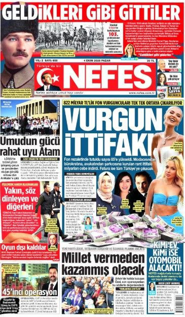 4 Ekim Cumartesi günü: Gazeteler hangi manşetle çıktı? - Resim: 4