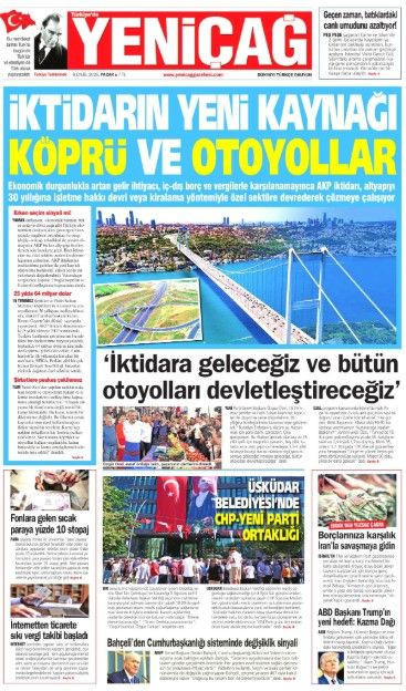 Gazeteler hangi manşetle çıktı? - Resim: 1