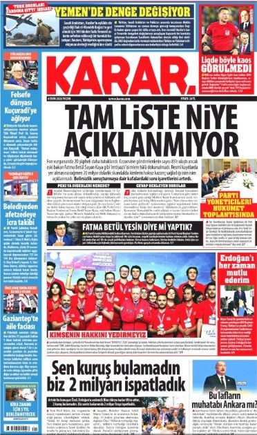 4 Ekim Cumartesi günü: Gazeteler hangi manşetle çıktı? - Resim: 3