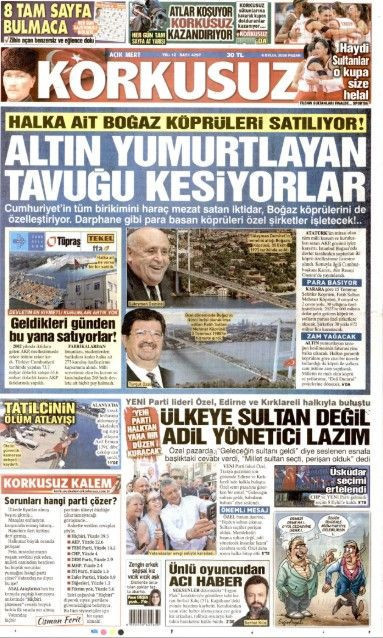 Gazeteler hangi manşetle çıktı? - Resim: 8