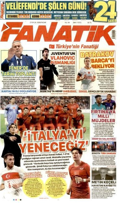27 Eylül Pazar günü: Gazeteler hangi manşetle çıktı? - Resim: 7