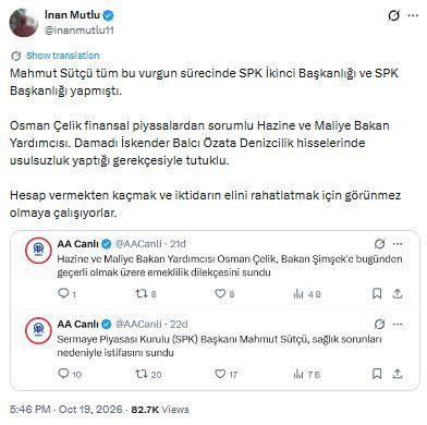 Ekonomistlerden SPK istifasına ilk yorum: Görünmez olmaya çalışıyorlar - Resim : 3