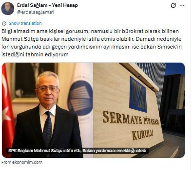 Ekonomistlerden SPK istifasına ilk yorum: Görünmez olmaya çalışıyorlar - Resim : 2