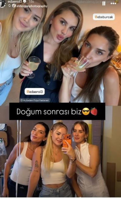 Esra Erol teyze oldu: Eda Erol, oğlunu kucağına aldı - Resim : 3
