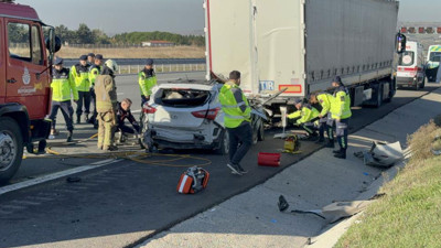 Kuzey Marmara Otoyolu'nda feci kaza: 1 ölü