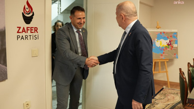 Albay Orkun Özeller, Ümit Özdağ'ı ziyaret etti