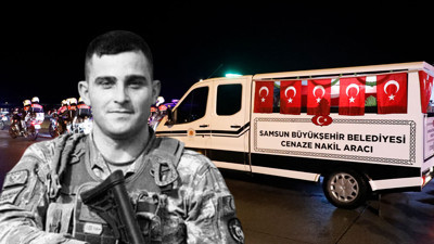 Şehit polise veda! Albayrak'ın naaşı Samsun'a getirildi