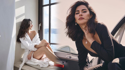 Sandık Kokusu’nun Ayça’sı Nesrin Cavadzade'den cesur bornozlu pozlar! Yeni kareleri beğeni bağmuruna tutuldu
